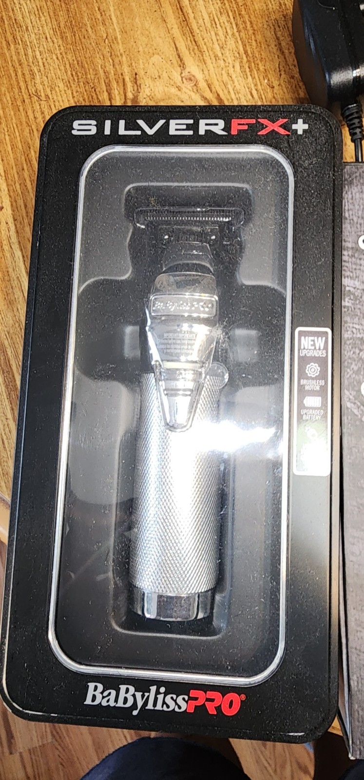BaBylissPRO SILVERFX+ Trimmer & S|C MYTHIC Clipper Silver Brushless Magnetic
