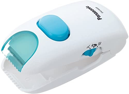 Panasonic ER3300P-W Baby Hair Clipper Safe Design Battery Operated White Compact