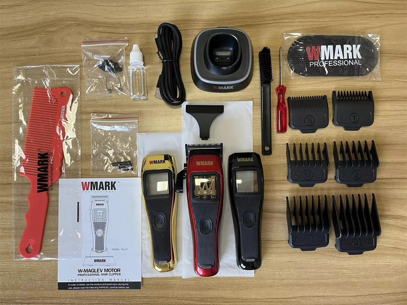 Rechargeable Hair Clipper Set