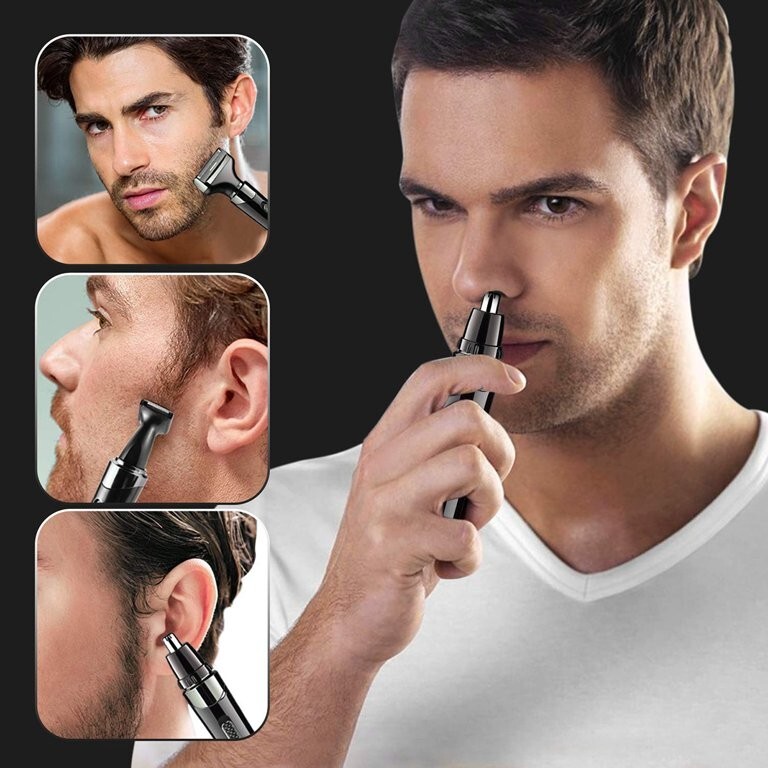 Razuradora para hombres 4 en 1 Eléctrica Recargable USB Waterproof Portable