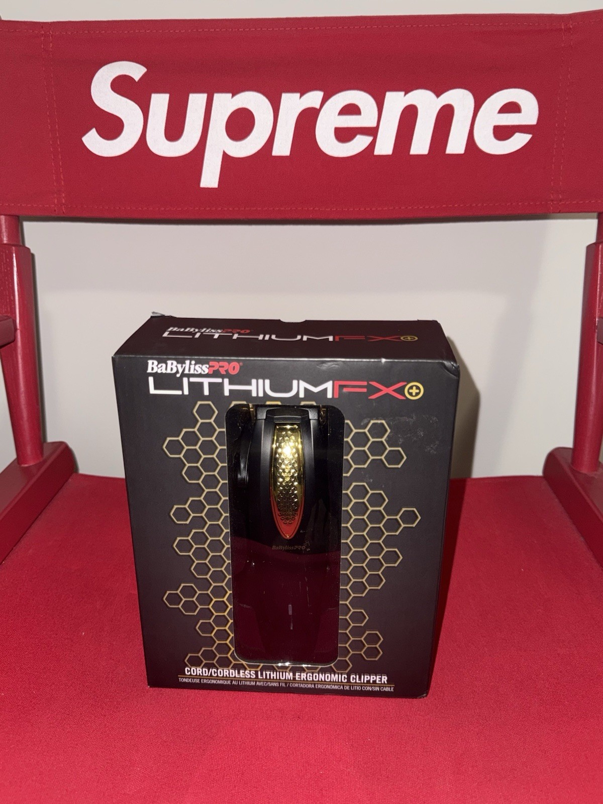 BaBylissPRO LITHIUMFX Cord/Cordless Lithium Ergonomic Clipper