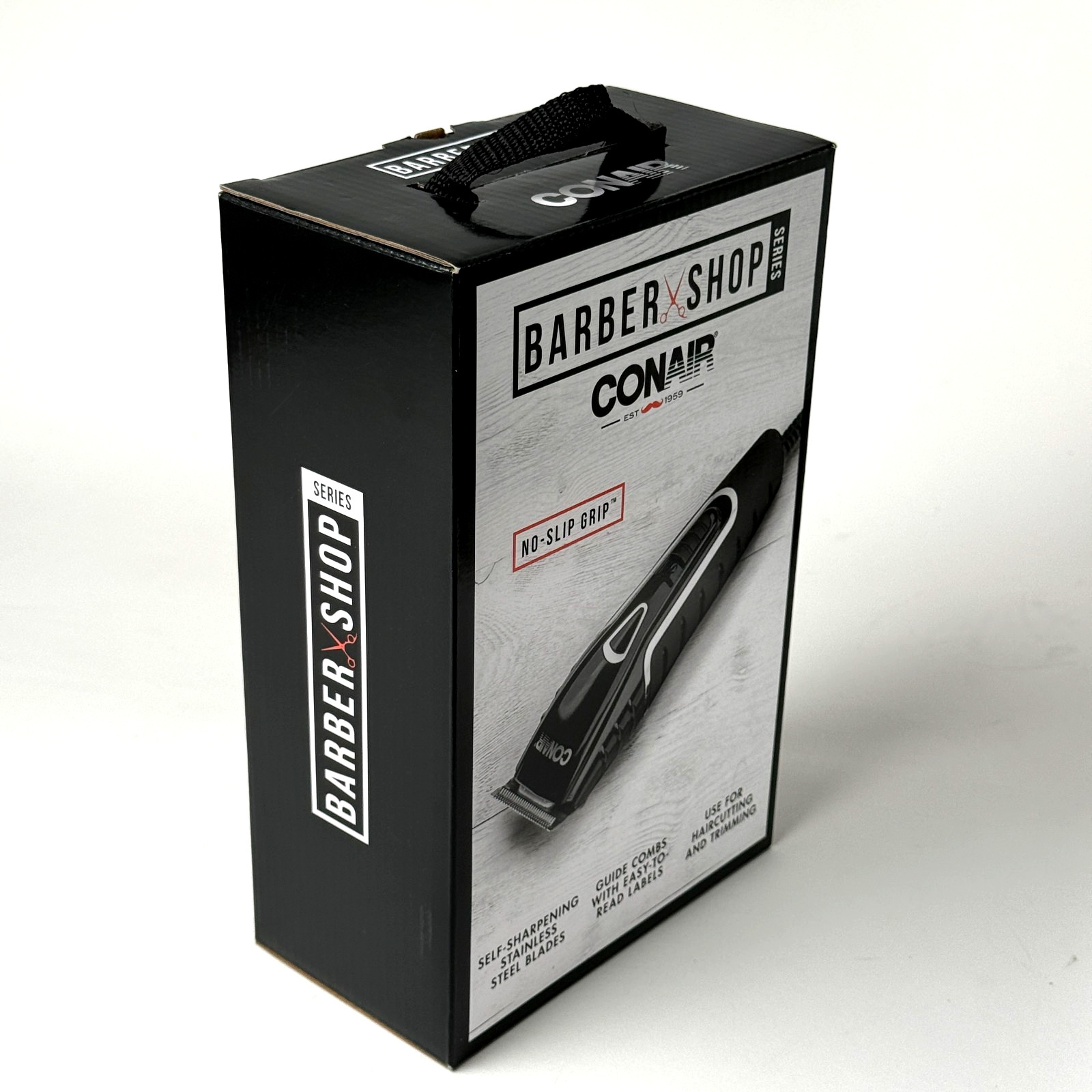 Conair Barber Hair Clippers, Barbershop Series No-Slip Grip 16 Pcs Hair Cutting