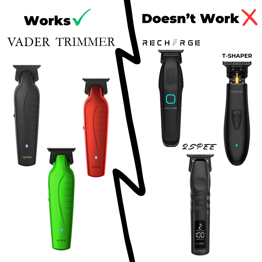 Supreme Trimmer Replacement DLC T-Blade TBD370 | for Vader Trimmer | Graphite