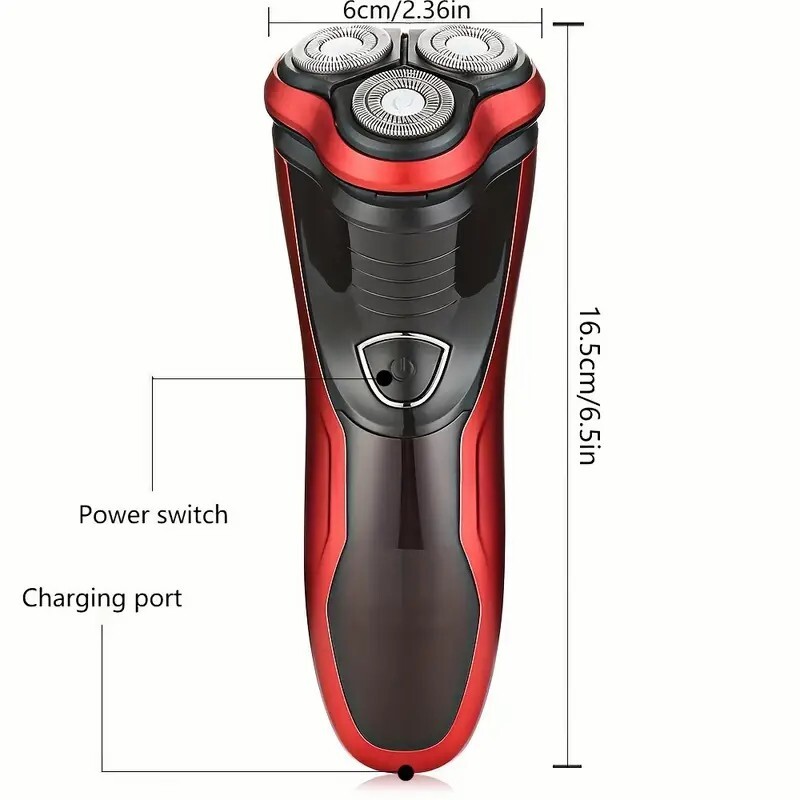 Cordless Best Bald Head Hair Remover Shavers Shaver Smooth Skull Cord Wet & Dry