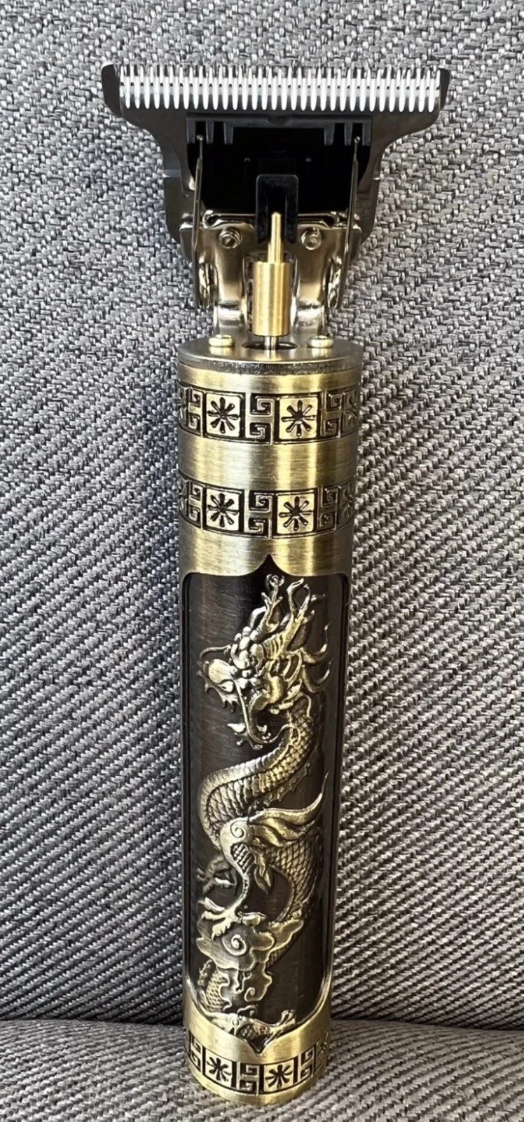 Vintage T9 Barbeador Dragon Beard Hair Trimmer | Cutter Machine for Men | USB
