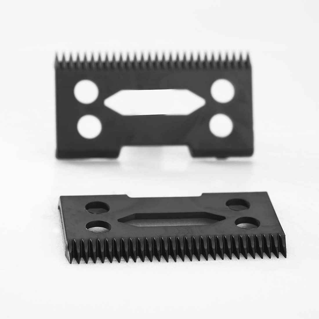 MAWAER 3 PCS Black PRO Hair Clipper Replacement Ceramic Blades 3 Pack, Mb3