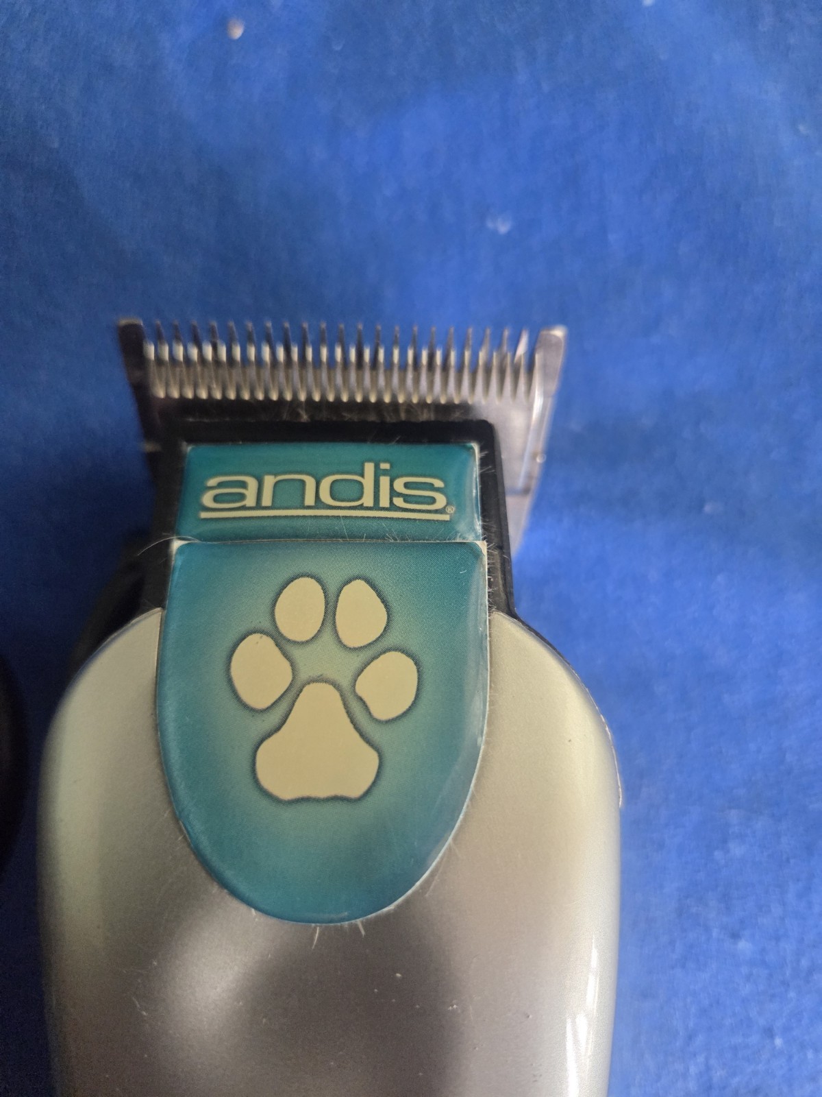 ANDIS MA-1 SILVER & BLACK ADJUSTABLE HAIR CLIPPERS Good Vintage Cutters