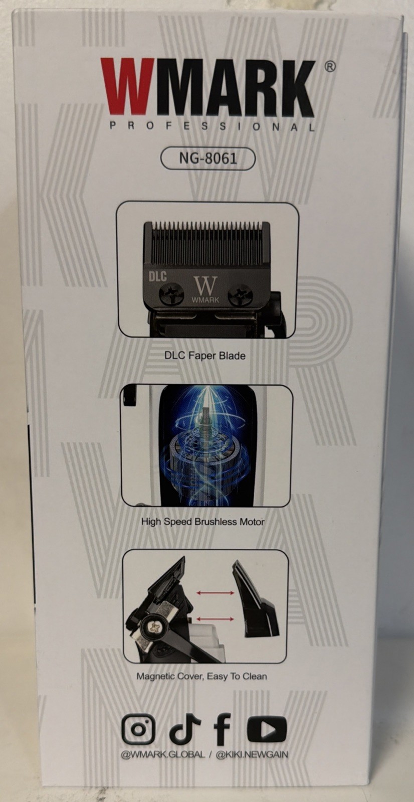 Wmark Profesional Brushless Hair Clipper