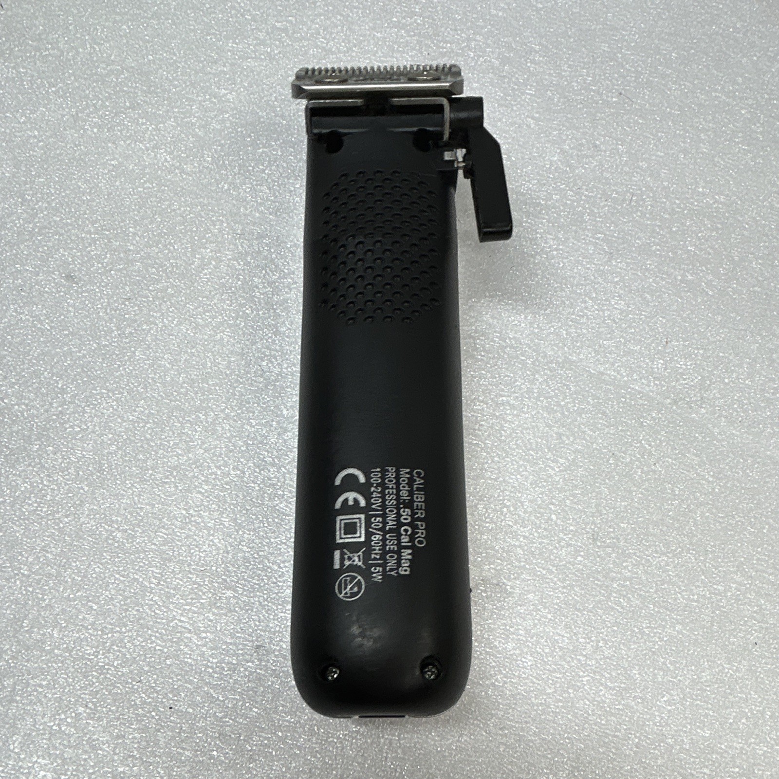 Caliber Pro .50 Cal Mag Cordless Battery Hair Clipper, Silver/Black