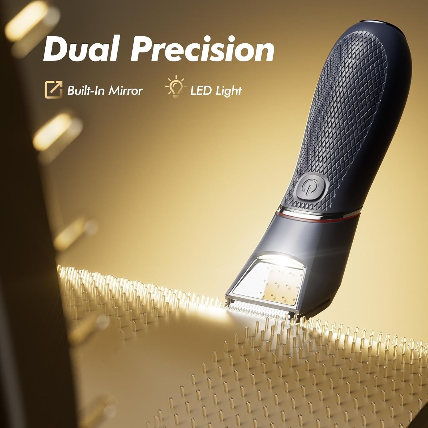 Pubic Hair Trimmer for Men’s Electric Ball Trimmer Wet/Dry Body Shaver