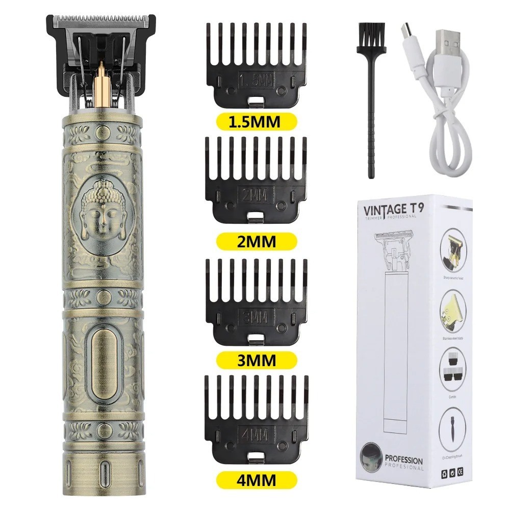 Pro T9 Hair Trimmer Men’s Electric Shaver Grooming Kit Barber Sensitive Area