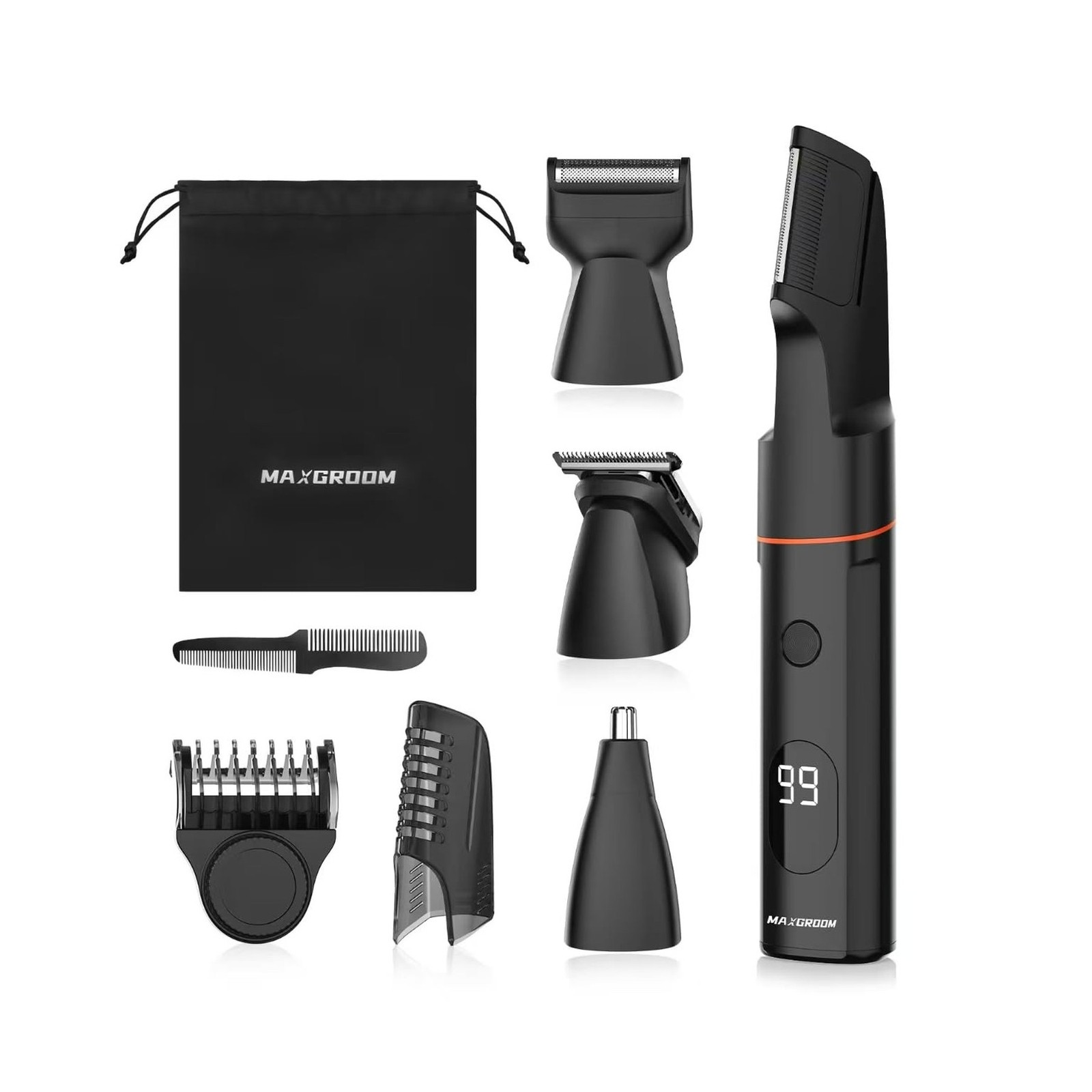 Manscape Body Hair Trimmer for Men, Waterproof Pubic, Groin & Ball … Fast Ship