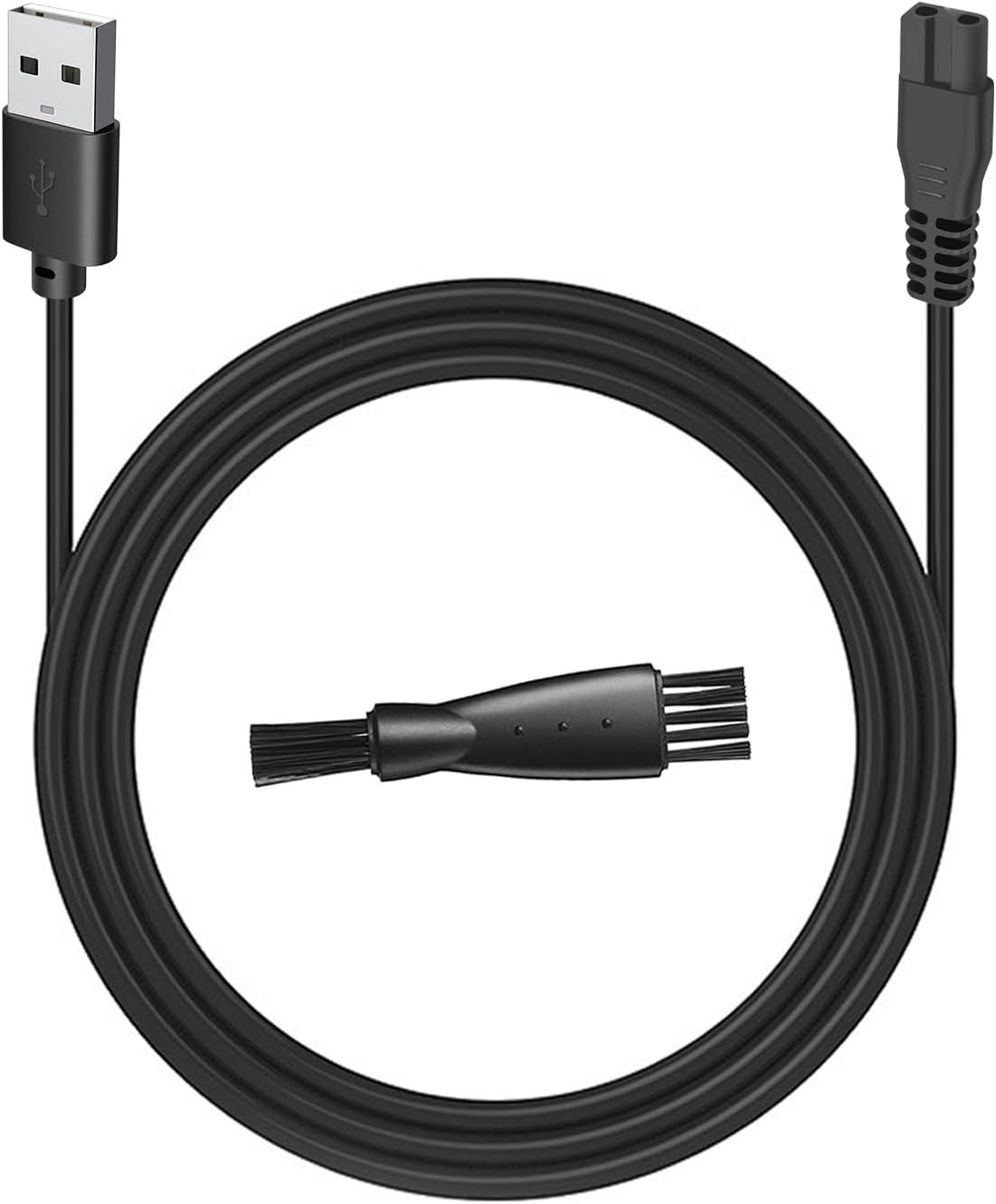 Meridian Trimmer Charger M2 Series 3.3ft USB Cable Fast Charging Black