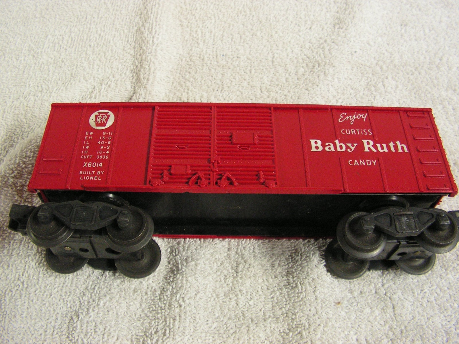 Baby Ruth X 6014 PRR 1951-56 that is in a Reproduction box.