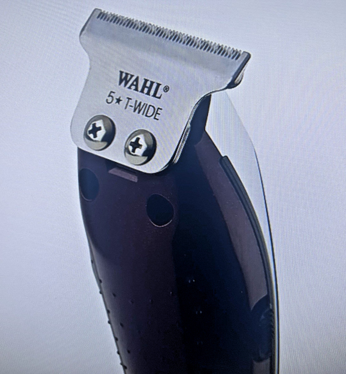 WAHL CORDLESS DETAILER LI EXTREMELY CLOSE T-WIDE BLADE 100 MIN RUN TIME # 08171