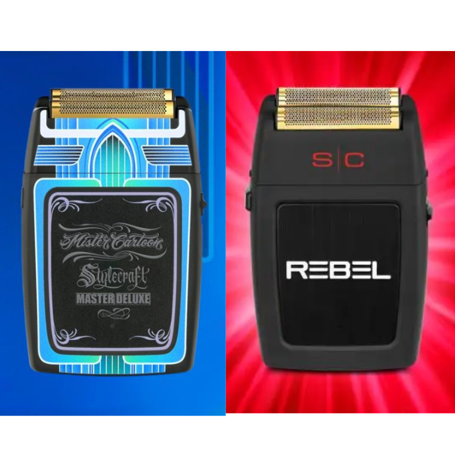 StyleCraft Rebel Super Torque & Rebel Master Cartoon Limited Edition Shaver Pack