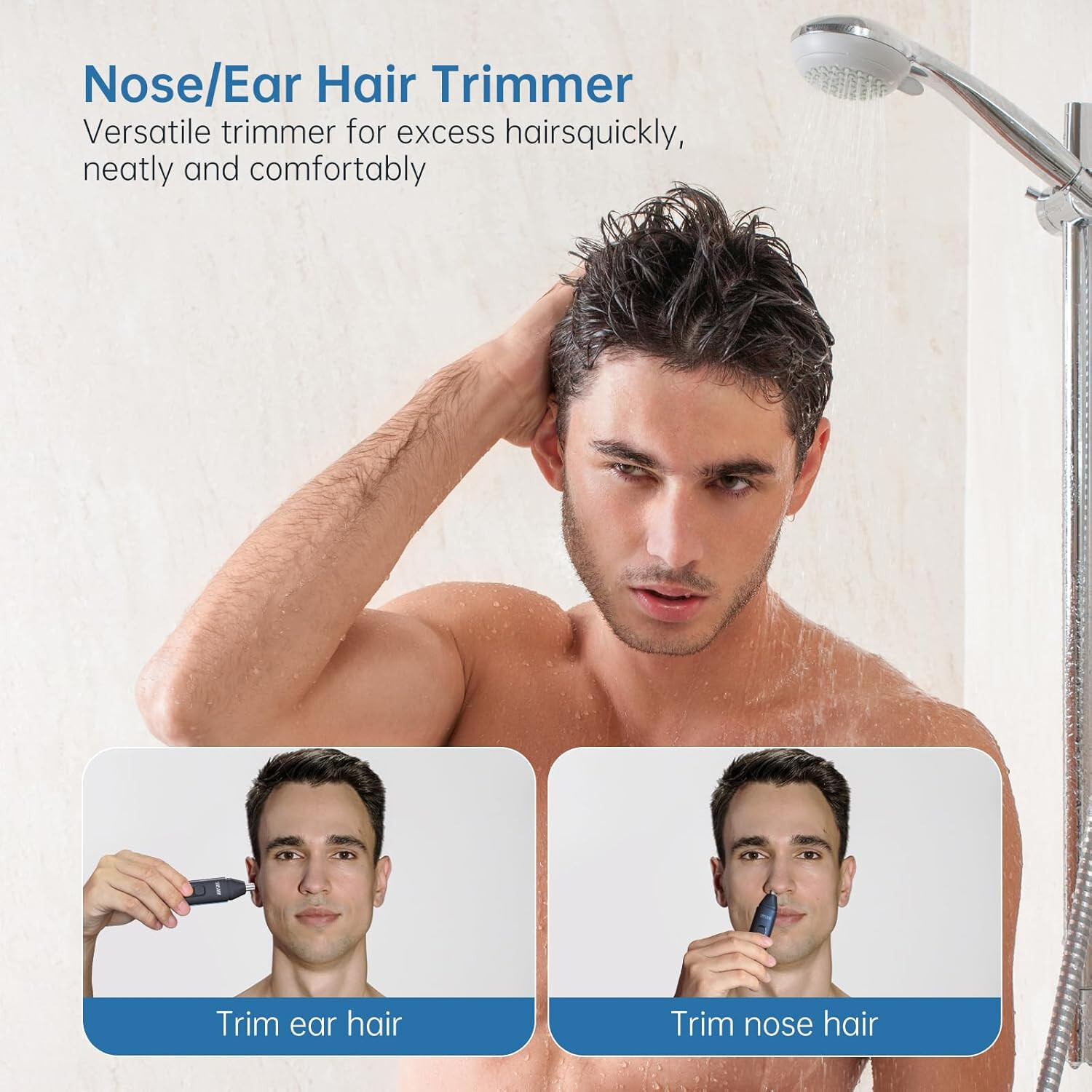 Nose Hair Trimmer for Men – 2024 Professional Painless Ear Hair Trimmer