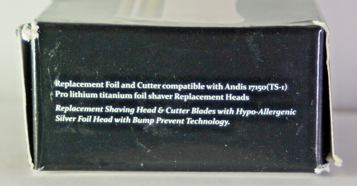Pro Shaver Replacement Foil and Cutter For Andis #17150 Shaver (See Pic # 2 )