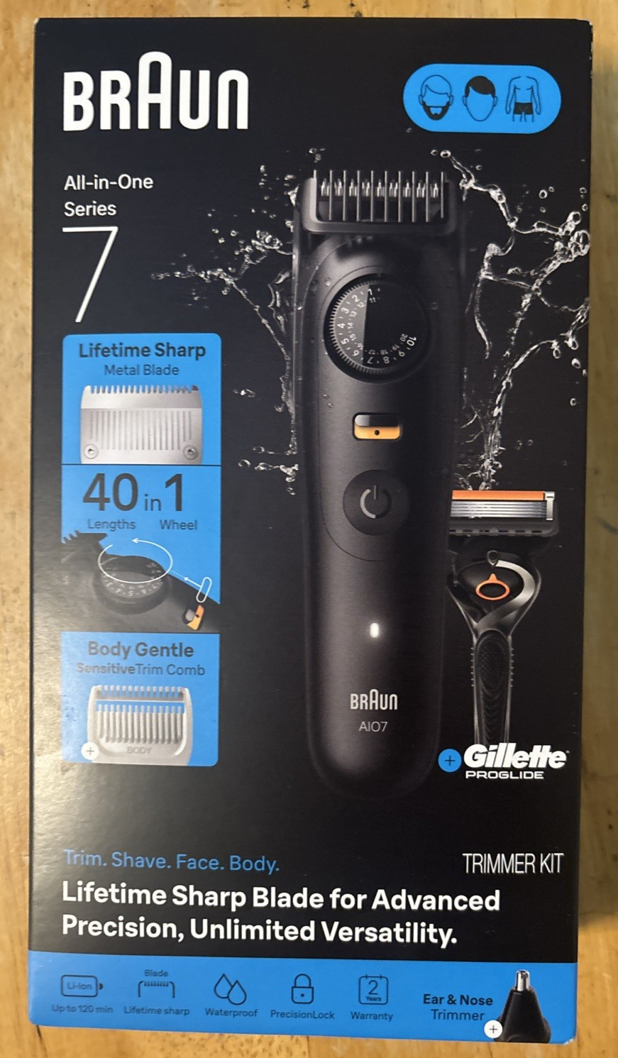 Braun AIO 7530 All In One Series 7 Trimmer Shaver Kit… FREE S&H!