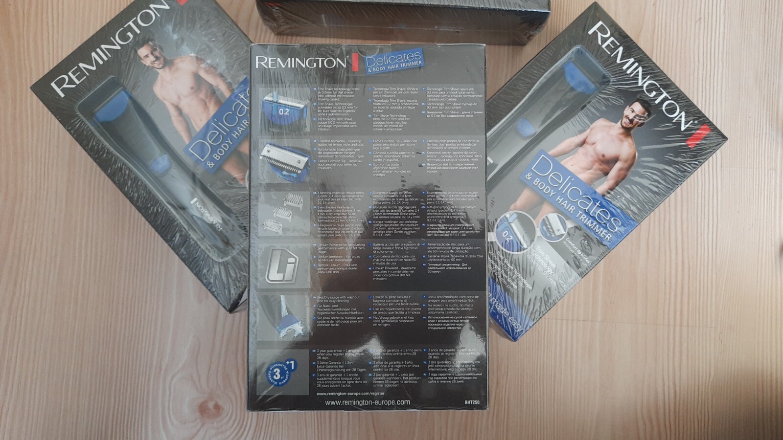 Remington BHT250 Delicates & Body Hair Trimmer Groomer Shaver