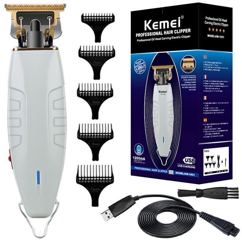 Professional Electric Cutting Machine Kemei Shaver Cordless Hair Trimmer Clipper
