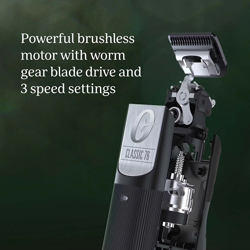 Oster Classic 76 Detachable Blade Cordless Clipper & Blade Black 156486