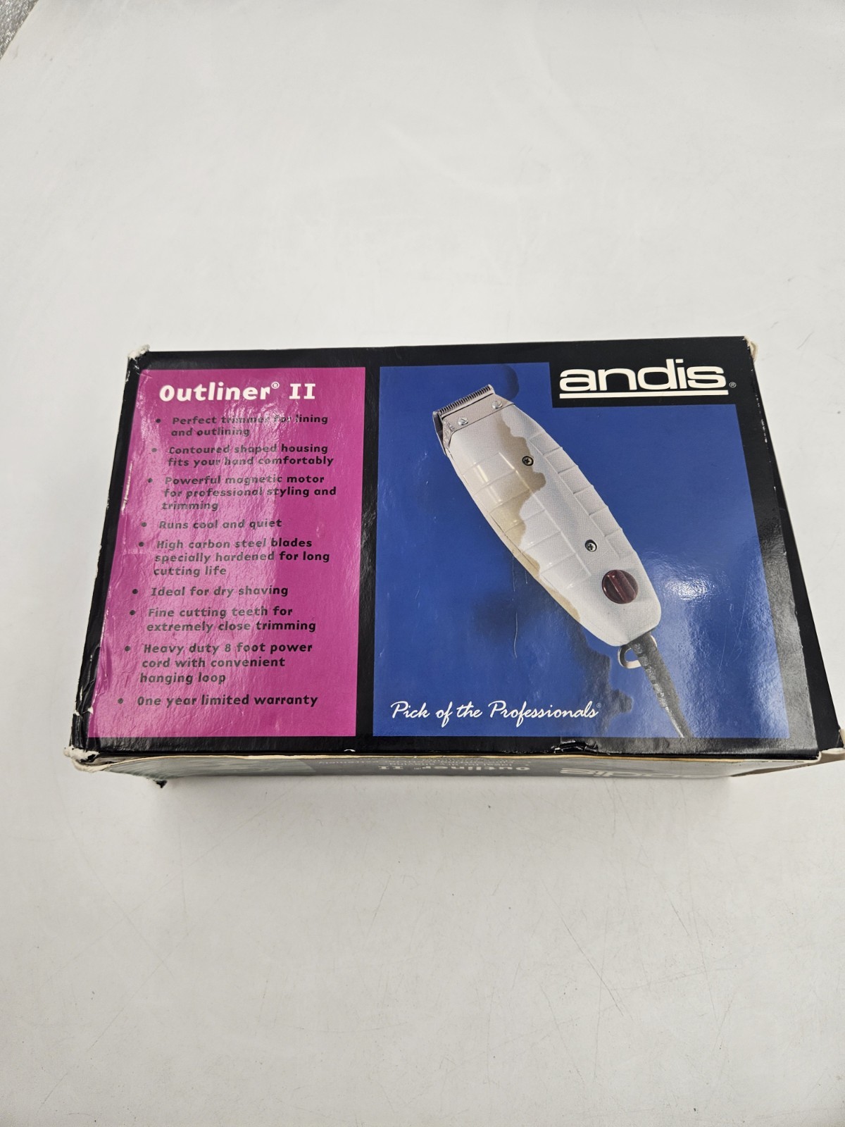 VTG Andis Outliner II Model G Trimmer – USA Made – Tested & Working Electro Tool