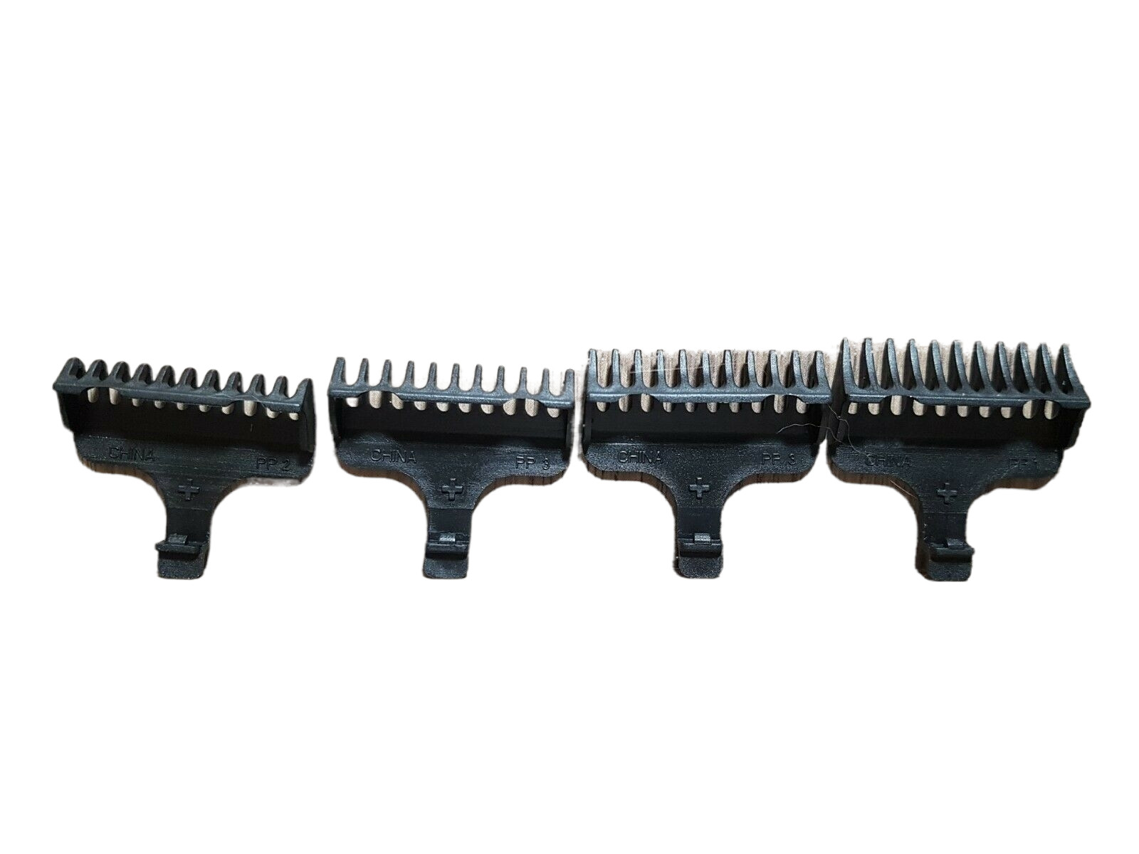 Wahl Trimmer Lithium Ion Beard Stubble Guide Comb Set 1/16-1/4 T Blade #1/2-#2