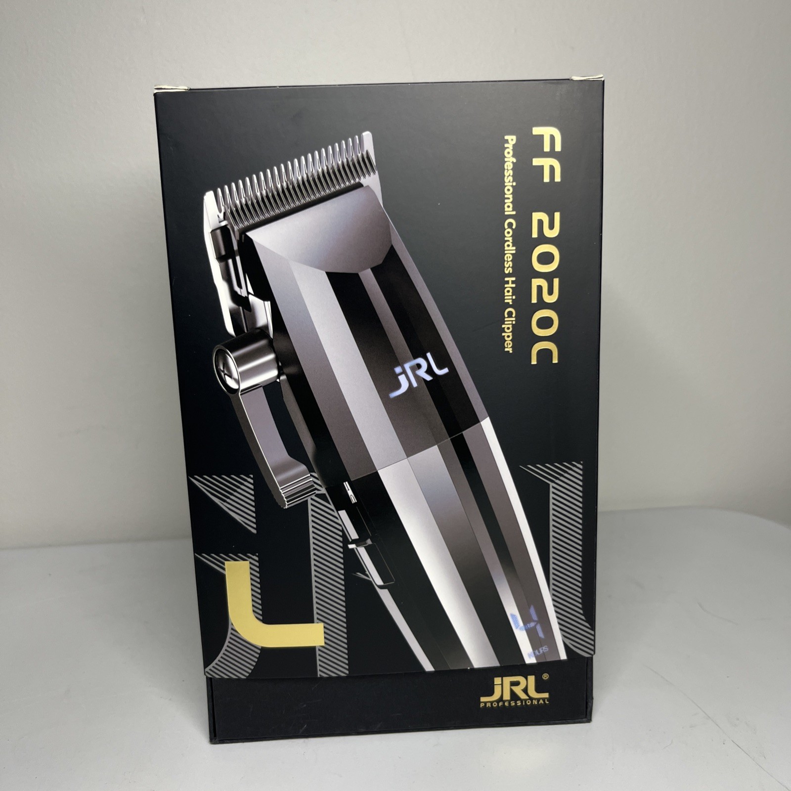 NEW JRL Professional FF 2020C Cordless Lithium Ion Clipper Black & Silver
