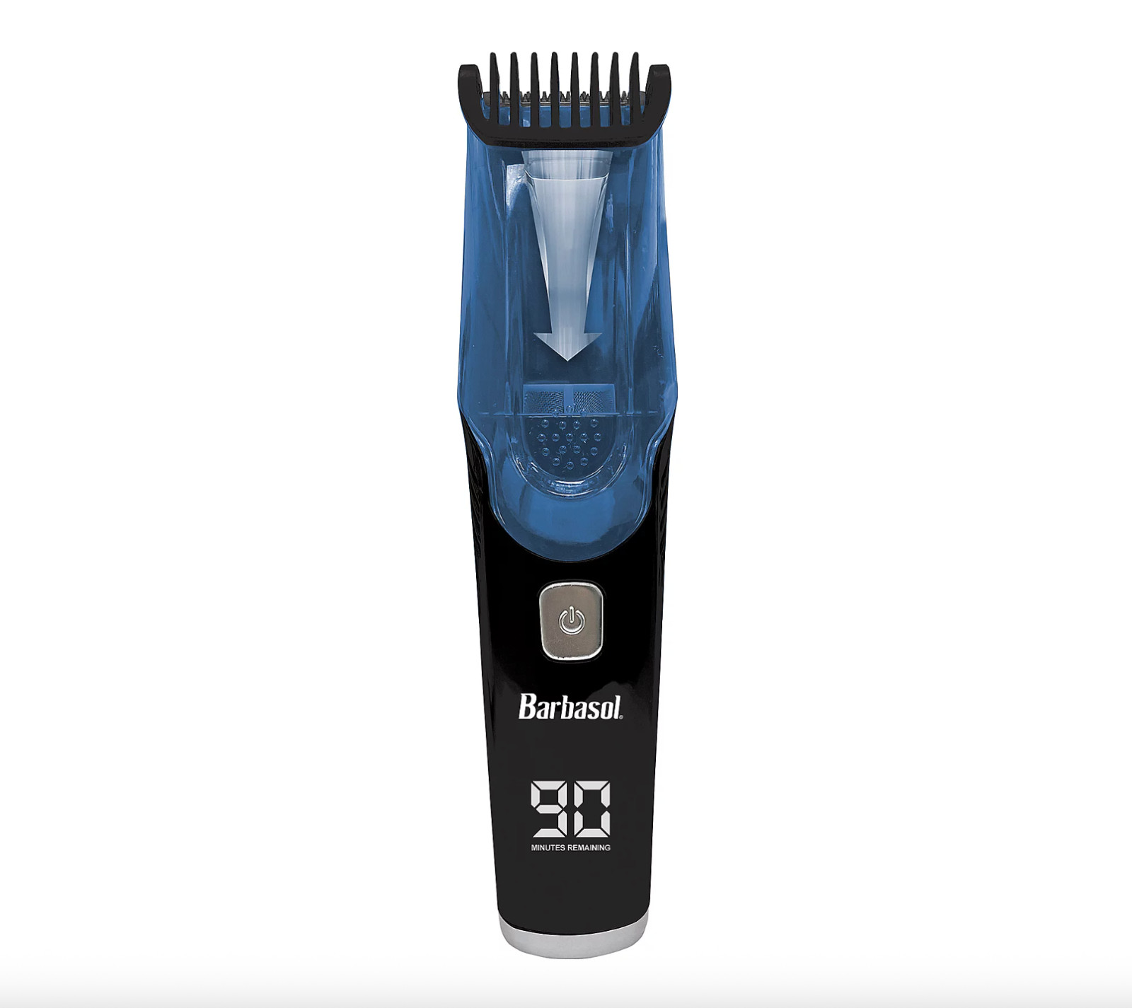 Barbasol Rechargeable Vacuum Beard Trimmer- Black