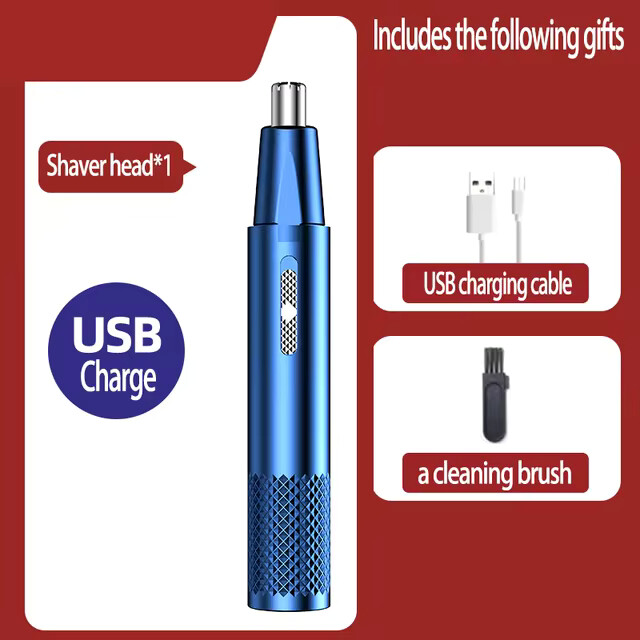 Nose Hair Trimmer USB Charging High Quality Portable Mens Mini Nose Hair Trimmer