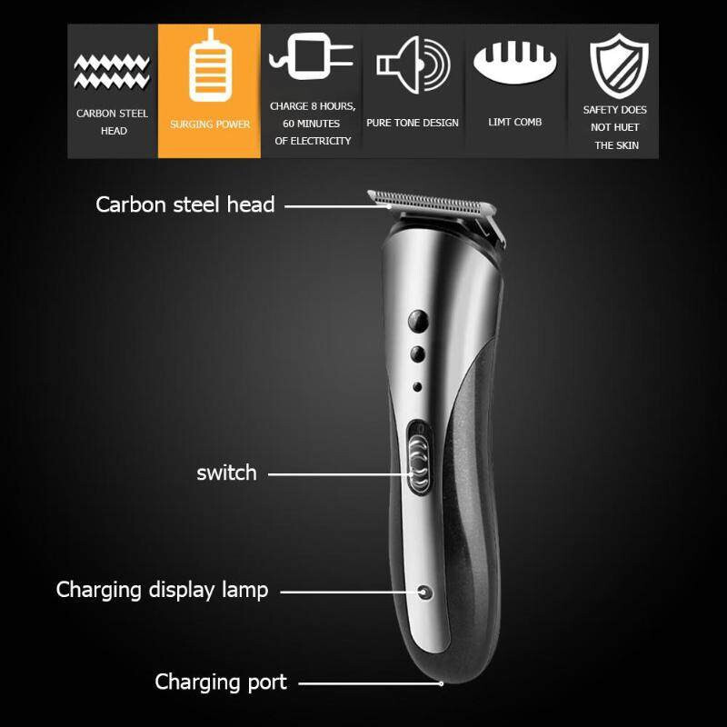 Top Sales KM-1407 KEMEI Men Rechargeable 3 in 1 Hair Trimmer Clipper Razor Nose