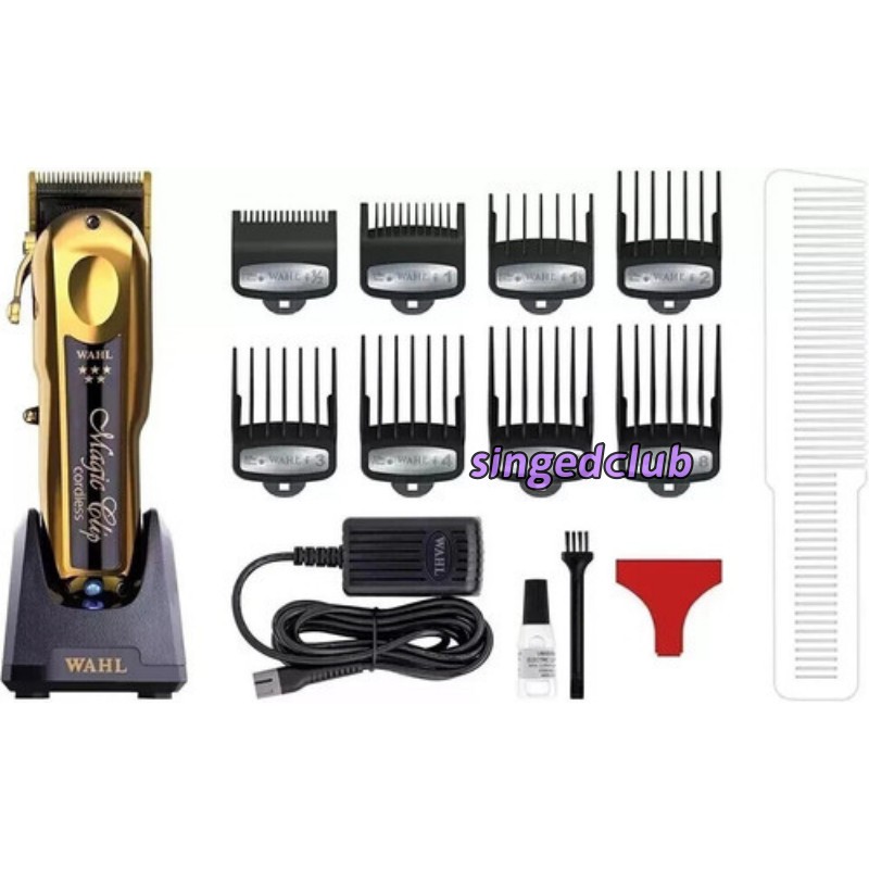 Wahl Professional 5 Star Gold Cordless Magic Clip Hair Clipper Model 8148-700