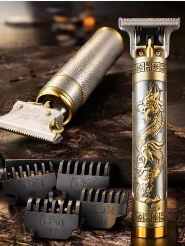 Vintage T9 Barbeador Dragon Beard Hair Trimmer Cutter Machine for Men