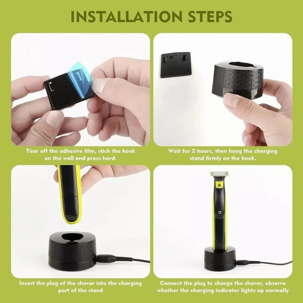 Waterproof Electric Razor Charger for Philips Norelco OneBlade