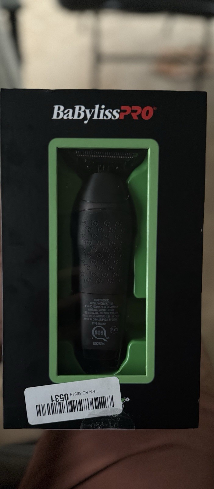 BaBylissPRO x Tomb45 Wireless Charging Trimmer FXT45T NEW Unused Barber