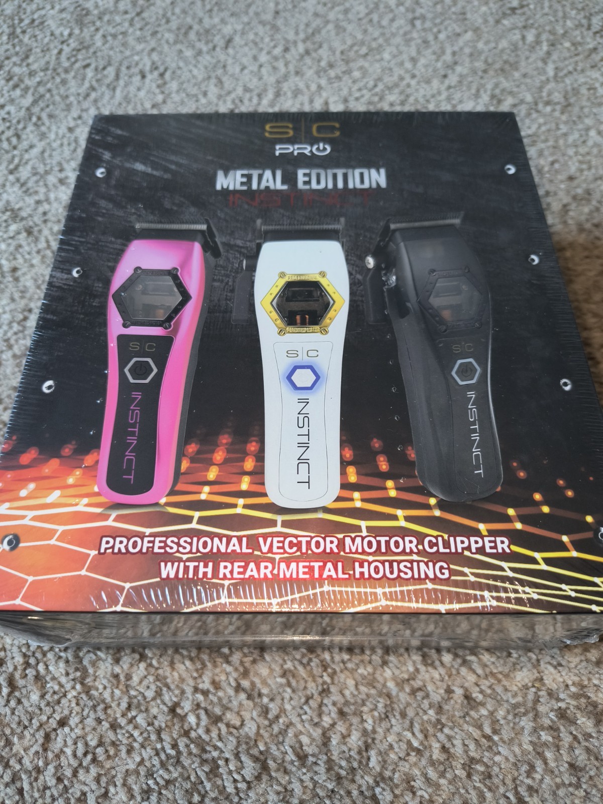 Sealed Box NEW StyleCraft Instinct Metal Edition Cordless Hair Clipper | SC611M