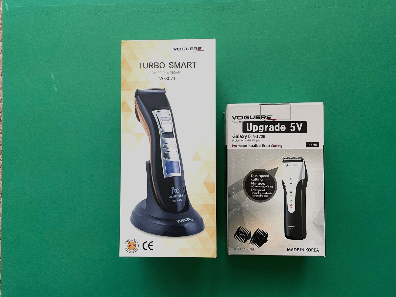 Korean Professional Hair Clipper /Trimmer Set Pkg 1 ( Model VG8071 + VG706 )