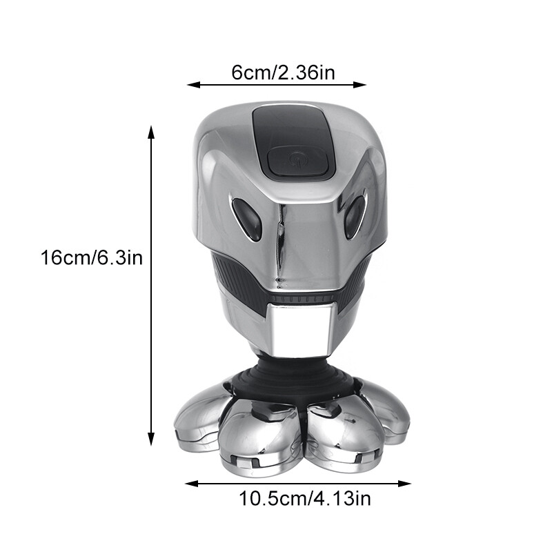 7D 5-in-1 Shaver Cordless Hair Trimmer Bald Head Razor Electric For Men Wet Dry