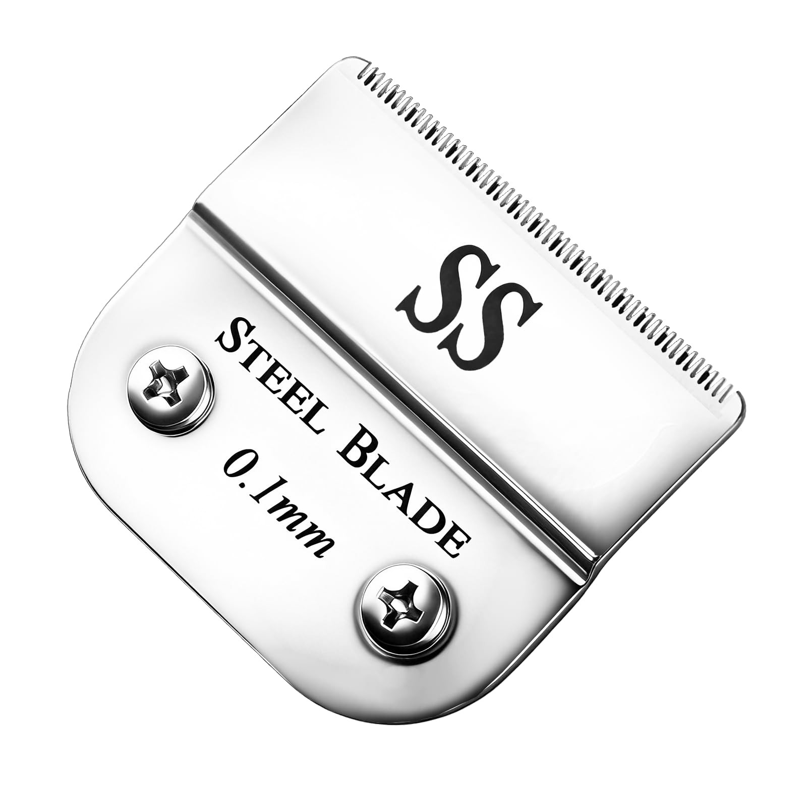 Silver SS Ceramic Clipper Blade Compatible with Andis/Oster A5, 1 Pack