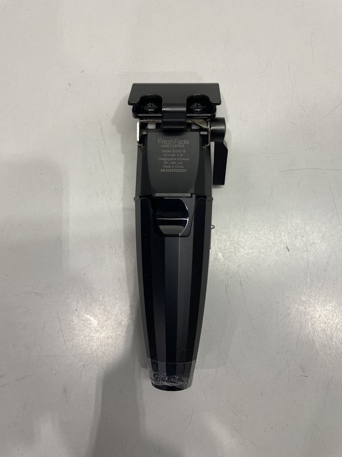 JRL ONYX Professional Cordless Hair Clipper FF 2020C-B Black