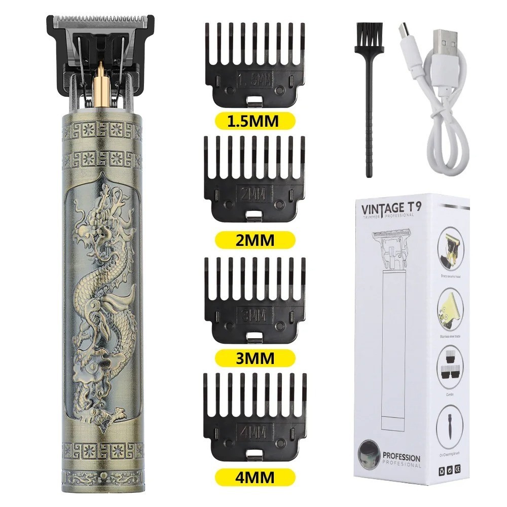 Pro T9 Hair Trimmer Men’s Electric Shaver Grooming Kit Barber Sensitive Area