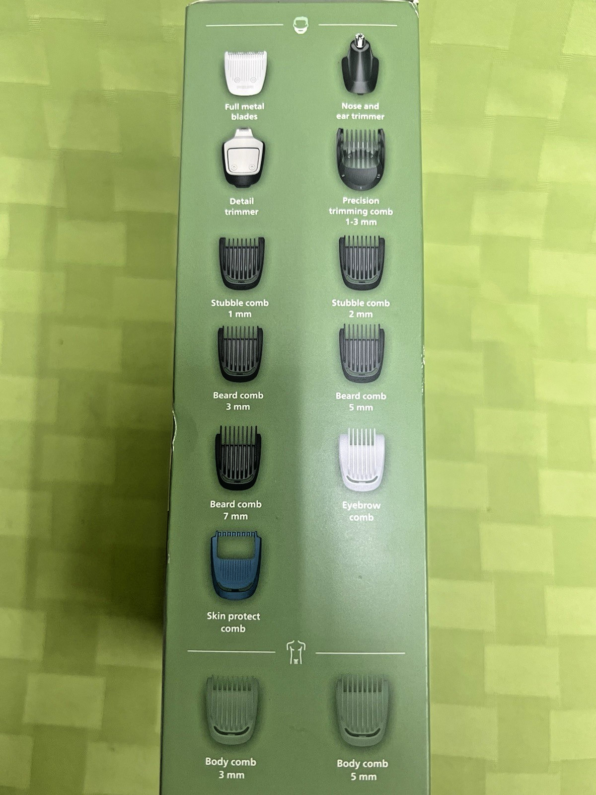 Philips Norelco 5000 Series 21-in-1 Trimmer MG5975/49 Beard Hair Body Groomer