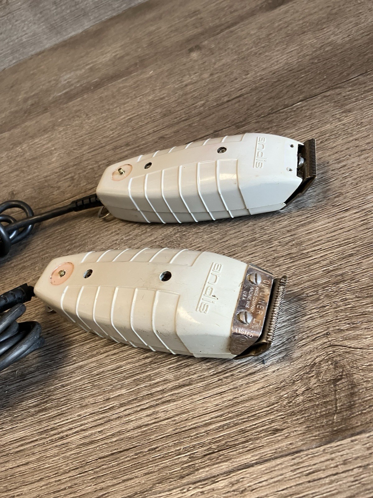 Vintage ANDIS Electric Hair Barber Clippers OUTLINER II model G – 2