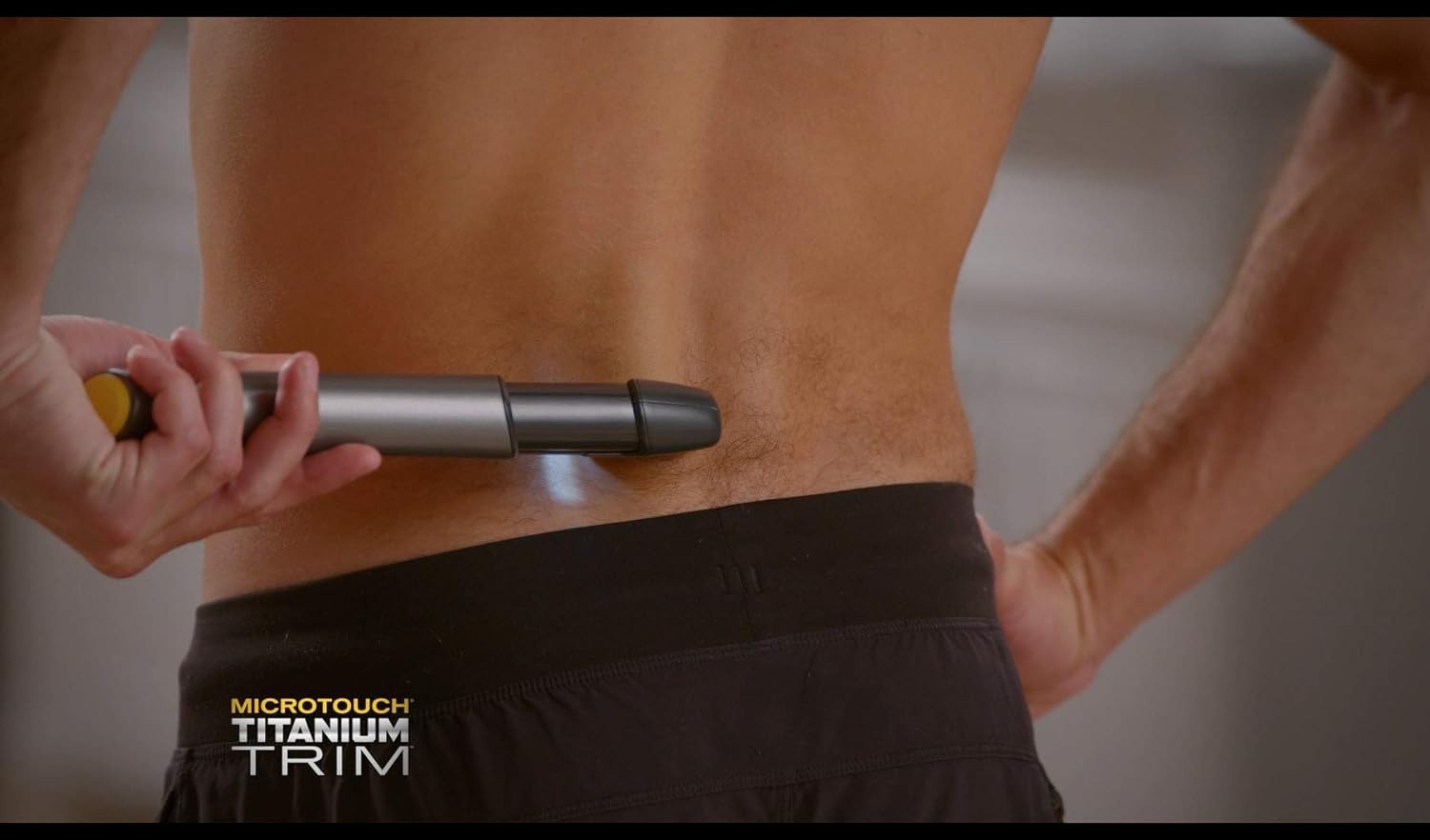 MicroTouch Titanium TRIM: Cordless Lighted Hair Cutter & Body Groomer | 10in