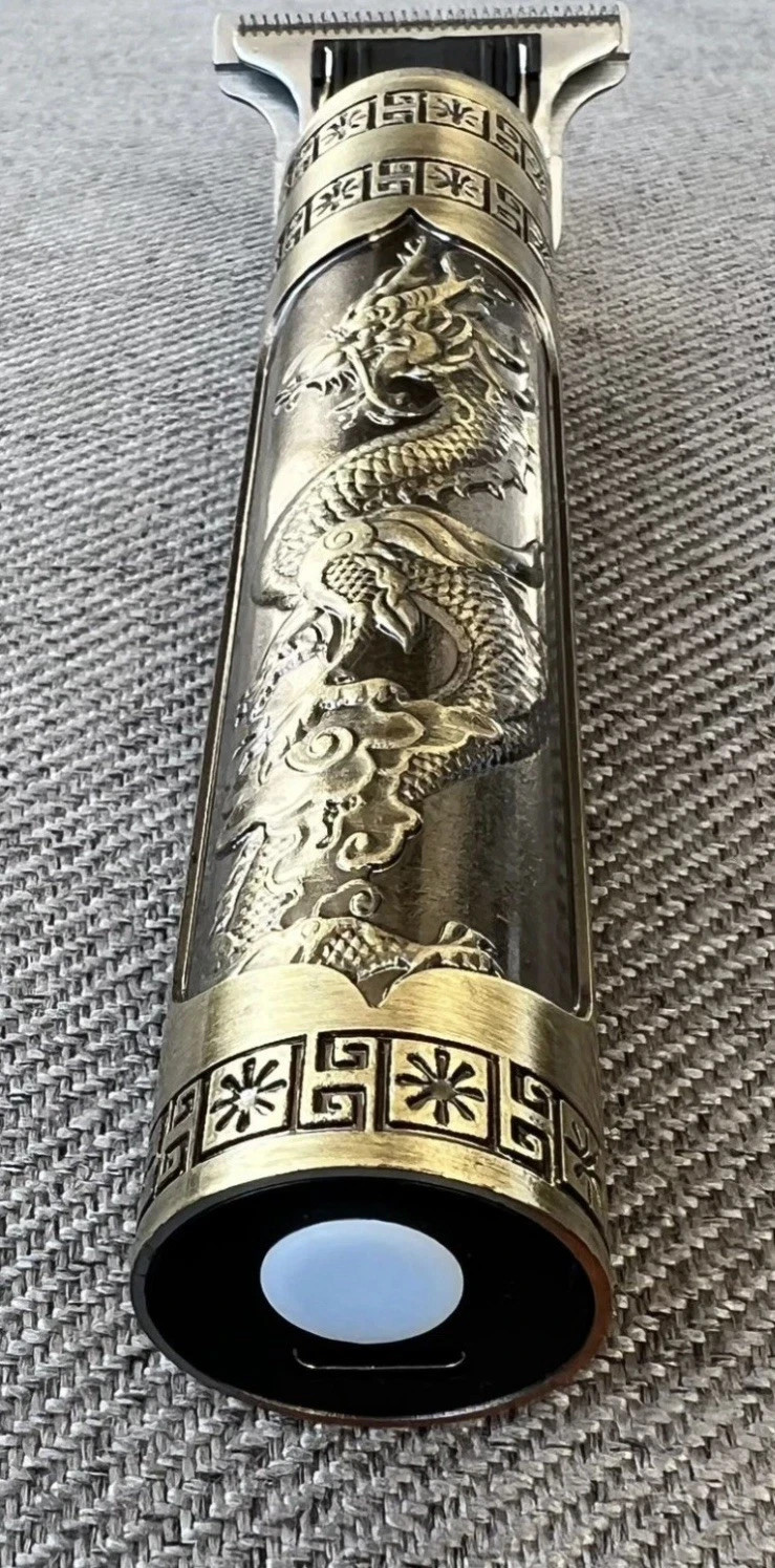 Vintage T9 Barbeador Dragon Beard Hair Trimmer | Cutter Machine for Men | USB