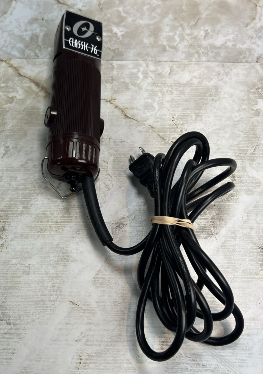 Vintage Oster Classic 76 Professional Clippers Tested/Works NO BLADE/ATTACHMENTS