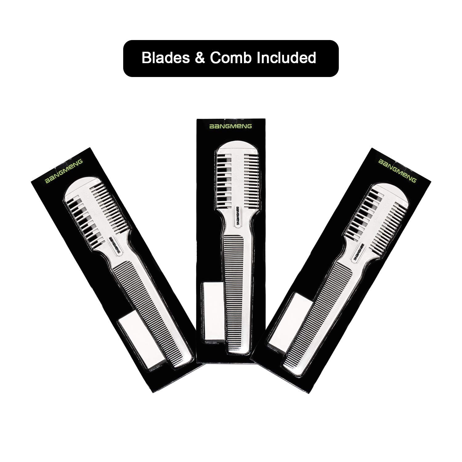 Hair Cutter Comb, Shaper Razor Comb, Split Ends Trimmer Styler, Double Edge R…