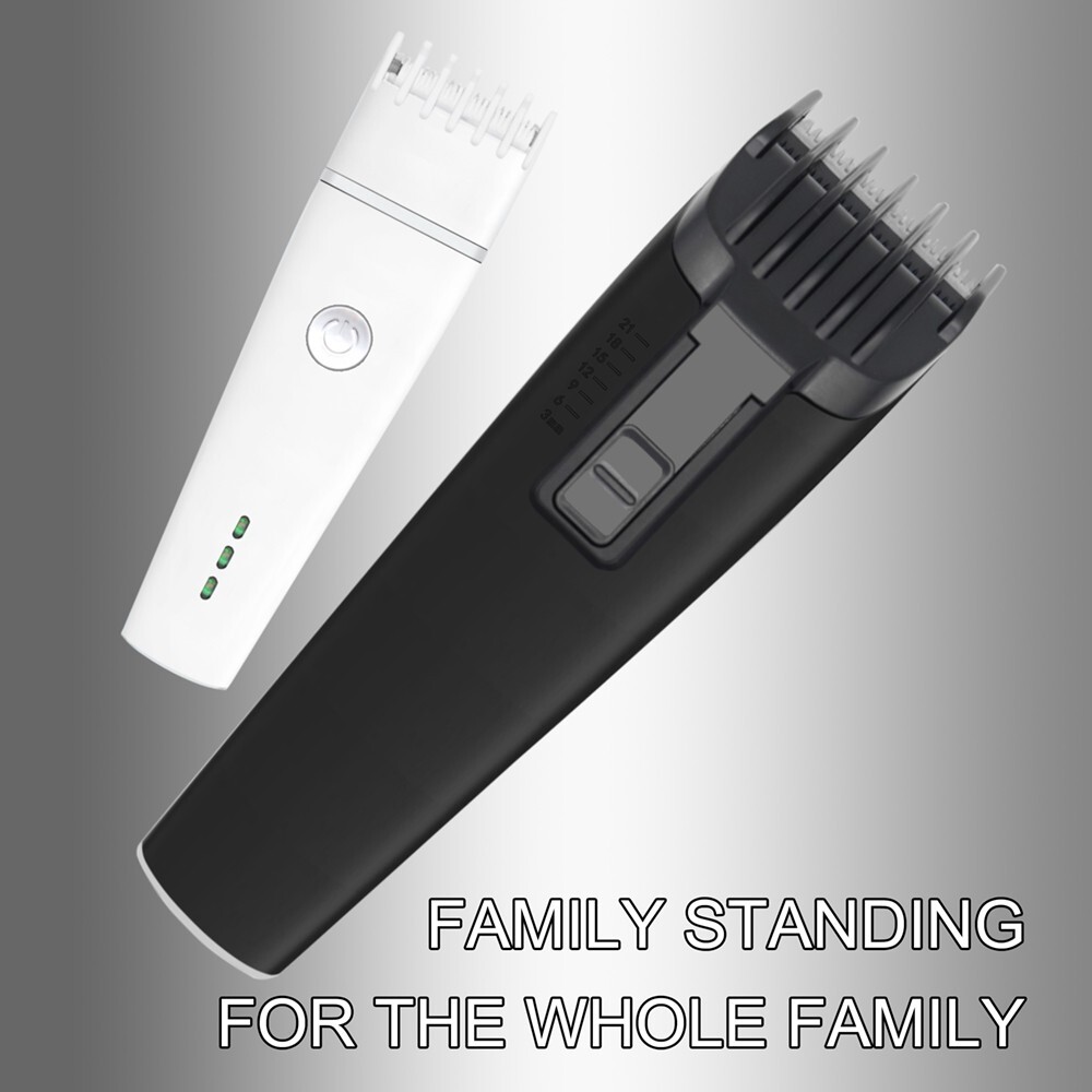 White/Hair Clippers Set for Men Home Barber Salon Hair Cutting Tool Rechargeable