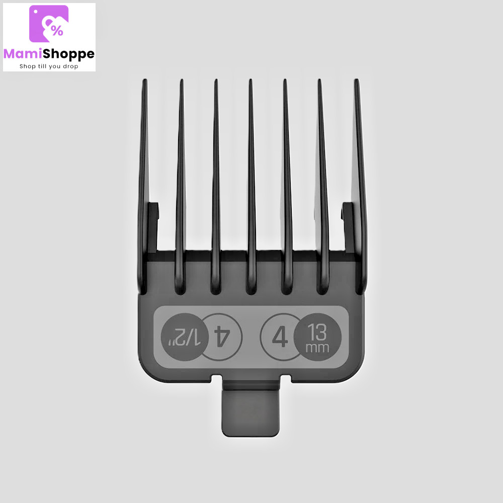 JRL Premium Clipper Guards Set – 6 Guide Combs (1.5mm to 13mm) for Hair Clippers